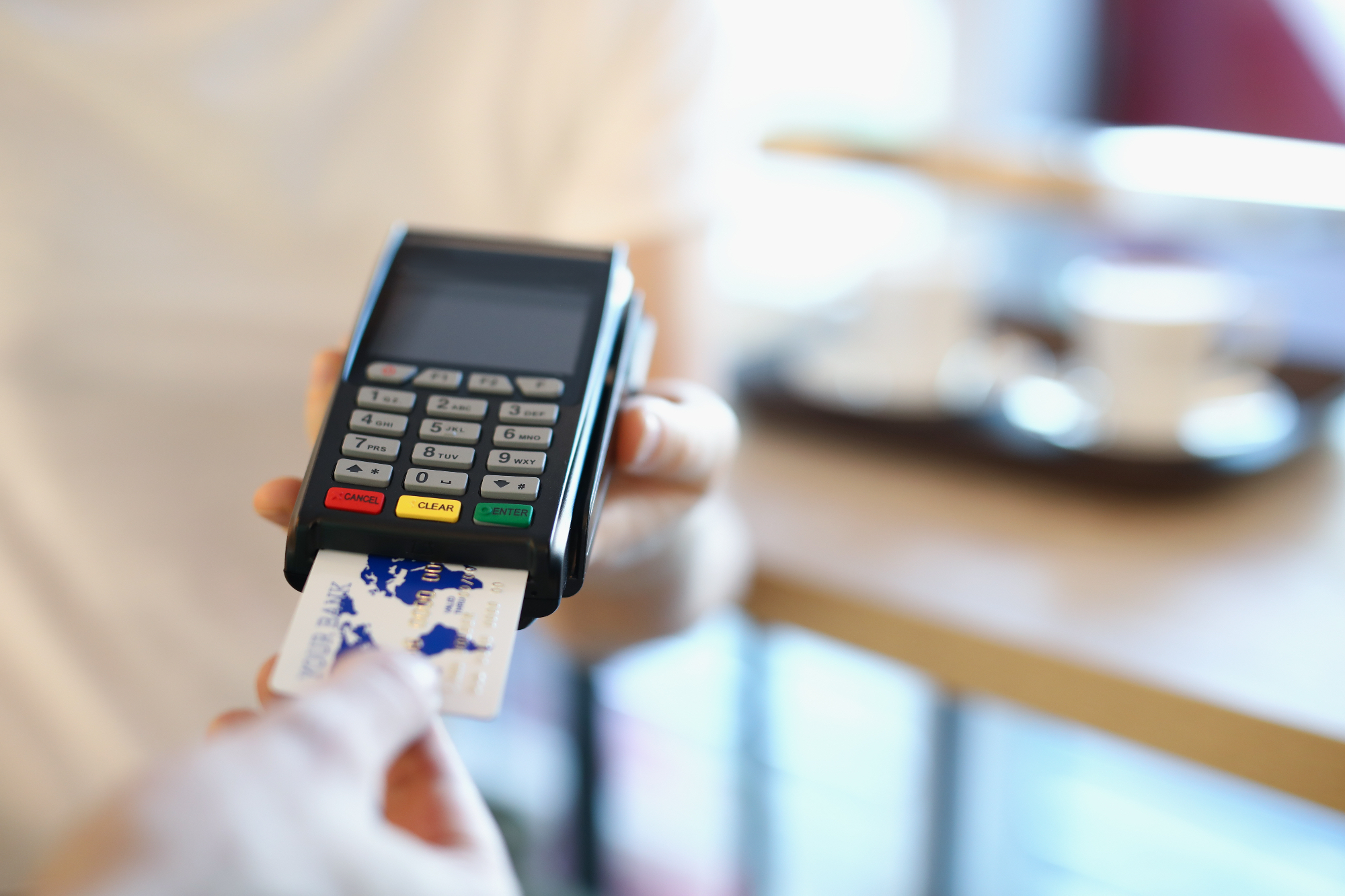 Pos terminal je bil na dogodku zelo dober dodatek